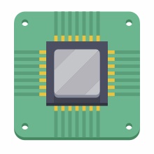 Slika 1.4. Centralna procesorska jedinica (engl. CPU)